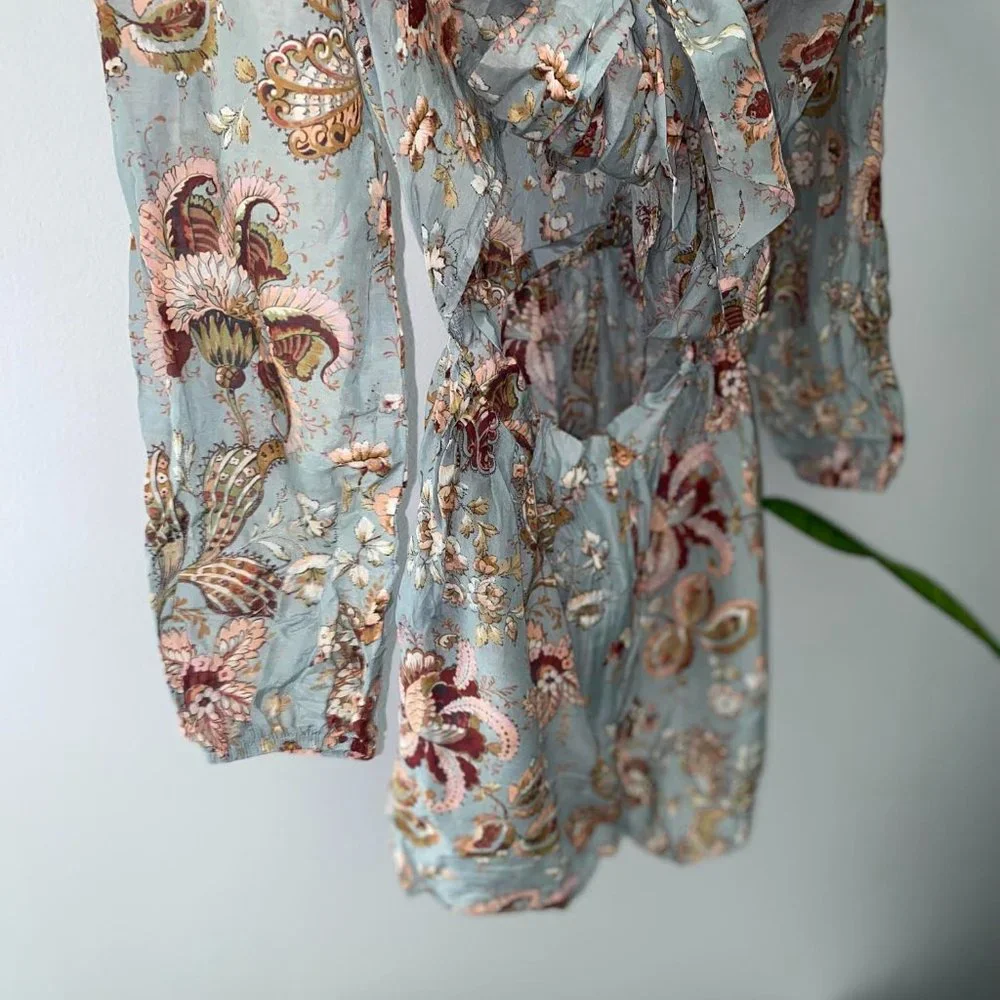 Zimmermann Pavilion Wrap Playsuit (0) - Picture 6 of 10
